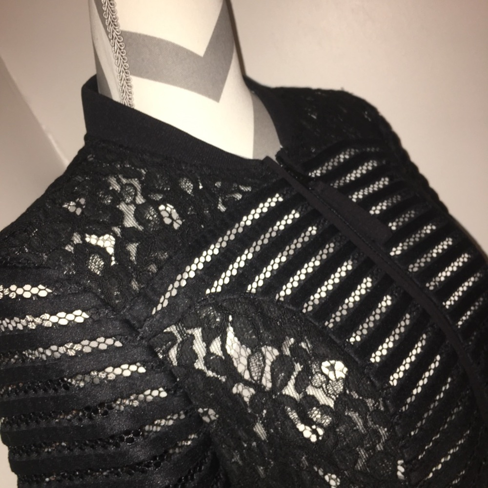 Finity | Lace Zip Front Jacket. - image 3